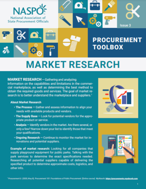 Procurement Toolbox Issue 3: Market Research
