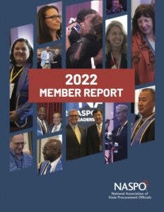 2022 NASPO Annual Report Cover Image